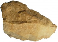 PREHISTORIA. Bifaz. Período Achelense, Homo Heidelbergensis (200.000 a.C.). Cuarcita. Longitud 14,0 cm.