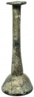 ROMA. Ungüentario con irisaciones (s. II-III d.C.). Altura 13,5 cm.