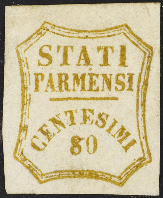 ANTICHI STATI ITALIANI, PARMA GOVERNO PROVVISORIO
 
1859, 80 C. BISTRO OLIVA
...