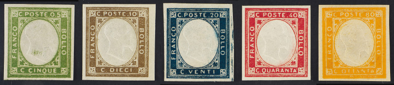ANTICHI STATI ITALIANI, PROVINCE NAPOLETANE
 
1861, NON EMESSI LA SERIE DI CIN...