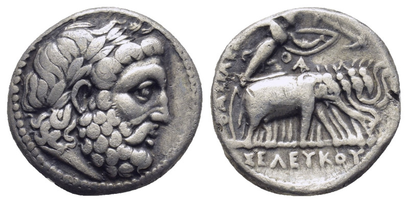 SELEUKID KINGS of SYRIA. Seleukos I Nikator. 312-281 BC. AR Drachm (16mm, 4.1 g)...