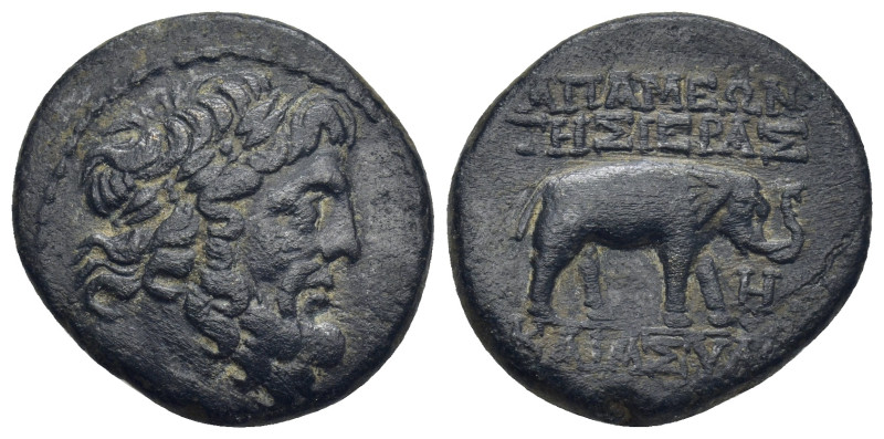 SYRIA, Seleukis and Pieria. Apameia. 1st century BC. Ae (21mm, 7.7 g). Laureate ...