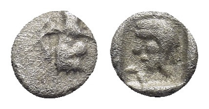 Cilicia. Under Persian rule circa 400-300 BC. Tetartemorion AR (5mm, 0.15 g) Per...