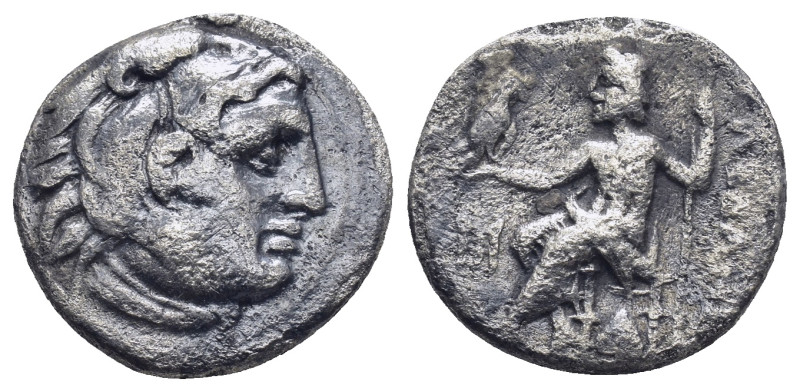 Kingdom of Macedon. Antigonos I Monophthalmos. Drachm. 310-301 BC. (17mm, 3.52 g...