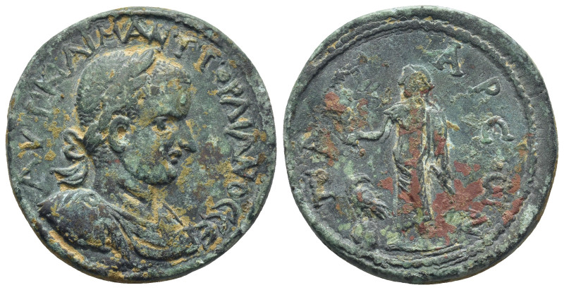 Lycia, Patara AE (Bronze, 21.6g, 31mm) Gordian III (238-244).
Obv: AYT KAI M ANT...