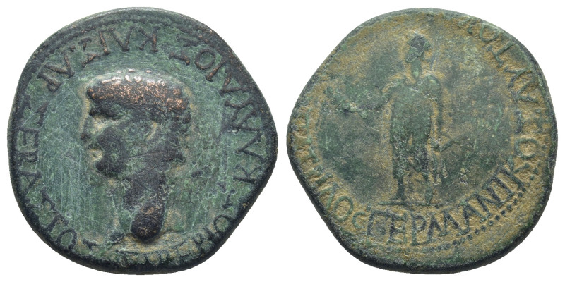 Lycia. Koinon Of Lycia. Claudius AD 41-54. Bronze Æ (23mm, 8.0 g) ΤΙΒΕΡΙΟΣ ΚΛΑΥΔ...