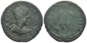 PISIDIA, Ariassus, Maximinus Thrax (235-238). Ae. (33mm, 19.9 g) Laureate, draped and cuirassed bust of Maximus, right, seen from rear. / ΑΡΙΑϹϹΕΩΝ; A...