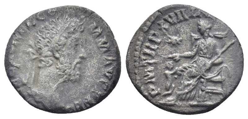 Commodus. A.D. 177-192. AR denarius (16mm, 2.0 g). Rome mint, struck A.D. 192. L...