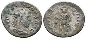 PHILIP I. 244-249 AD. AR Antoninianus (23mm, 3.8 gm). Struck 248 AD. IMP PHILIPPVS AVG, laureate, draped, and cuirassed bust right / PM TR P V COS III...
