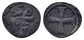 FRANCE, Royal. Philippe VI de Valois (of Valois). 1328-1350. AR Denier (11mm, 0.24 g). Tours mint. + PhILIPPVS + REX, cross pattée / + TVRONVS CIVIS, ...
