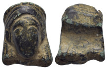 Bronze head. (20mm, 19.9 g)