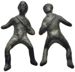Bronze male figure. (57mm, 27.3 g)