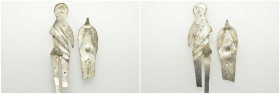 Human shape idols (2 pieces, 4.98 g)