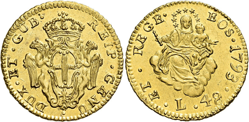 Genova. Dogi biennali e Governatori della Repubblica, 1528-1797. Serie della III...