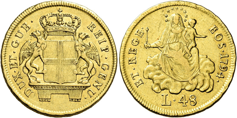 Genova. Dogi biennali e Governatori della Repubblica, 1528-1797. Serie della III...