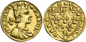 Messina. Carlo I d’Angiò, 1266-1285 

Reale, AV 5,16 g. + KAROL’ – DEI GRA Busto coronato e drappeggiato a d.; dietro, giglio. Rv. + R – EX:SI – CIL...