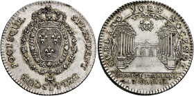 Napoli. Carlo di Borbone, 1734-1759 

Medaglia o tessera teatrale 1757, AR 10,07 g. Ø 29,3 mm. Coniata a Parigi. Opus: autore sconosciuto. La città ...