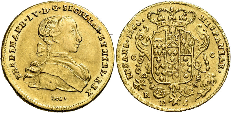 Napoli. Ferdinando IV di Borbone, 1759-1816. I periodo: 1759-1799 

Da 6 ducat...