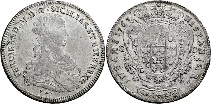 Napoli. Ferdinando IV di Borbone, 1759-1816. I periodo: 1759-1799 

Piastra 17...