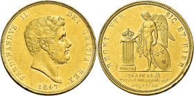 Napoli. Ferdinando II di Borbone, 1830-1859 

Da 30 ducati 1847, AV 37,83 g. Pagani 137. Pannuti-Riccio 8. MIR 486/2. Friedberg 866. Molto rara. Lie...