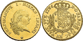 Parma. Ferdinando I Borbone, 1765-1802 

Da 8 doppie 1786, AV 56,91 g. FERDINANDVS I HISPAN INFANS Testa a d.; nel taglio del collo, SILIPRA (Giusep...