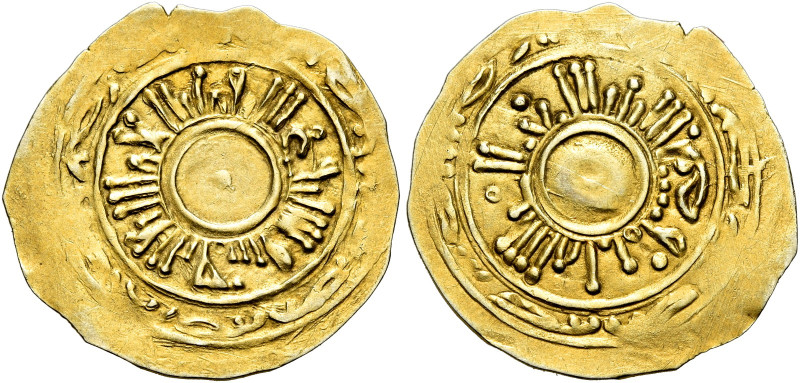 Salerno. Monetazione anonima, secc. X-XI 

Tarì, AV 0,95 g. Doppio giro di leg...