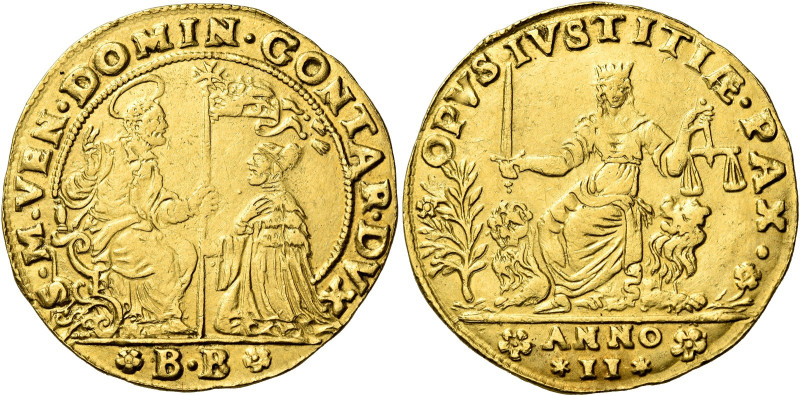 Venezia. Domenico Contarini, 1659-1675 

Osella da 4 zecchini anno II (1660), ...