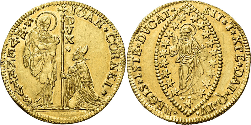 Venezia. Giovanni II Corner, 1709-1722 

Da 10 zecchini, AV 34,78 g. IOAN CORN...