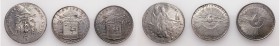 Stato Pontificio. Lotto di tre monete. Sede Vacante, 1823

Bologna. Scudo 1823 (traccia di appiccagnolo rimosso). MIR 3067/2. Sede Vacante, 1830-183...