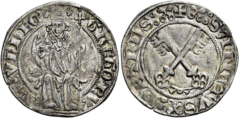 Gregorio XI (Pierre Roger de Beaufort), 30 dicembre 1370 – 27 marzo 1378. Avigno...