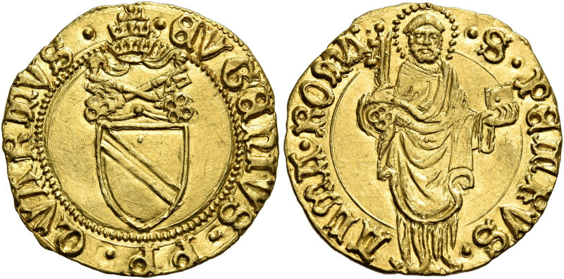 Eugenio IV (Gabriele Condulmer), 3 marzo 1431 – 23 febbraio 1447. 

Ducato pap...