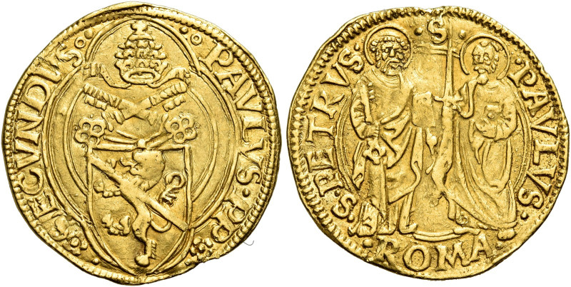 Paolo II (Pietro Barbo), 30 agosto 1464 – 26 luglio 1471. 

Ducato papale, AV ...