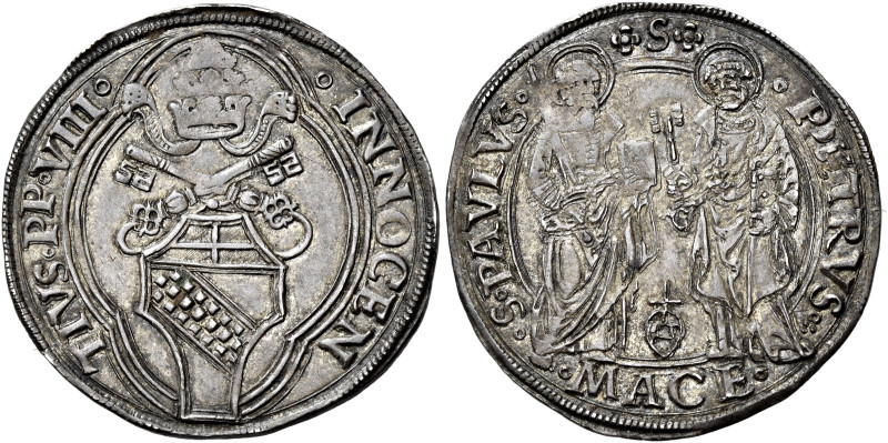 Innocenzo VIII (Giovanni Battista Cybo), 29 agosto 1484 – 25 luglio 1492. Macera...