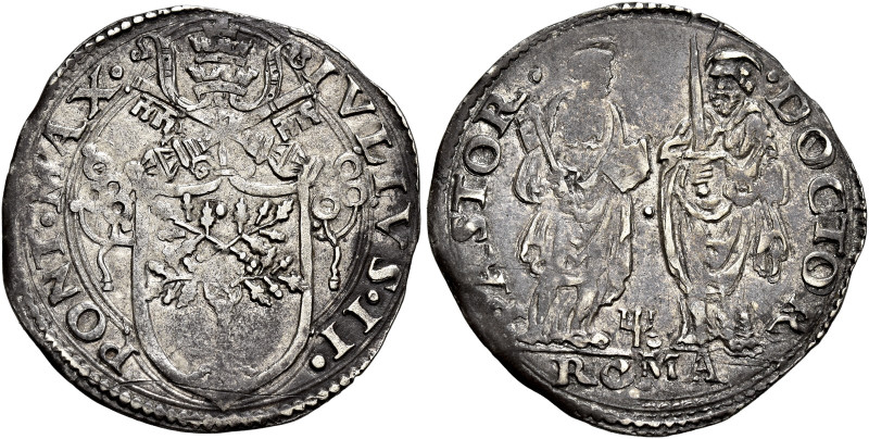 Giulio II (Giuliano della Rovere), 1 novembre 1503 – 21 febbraio 1513. 

Giuli...