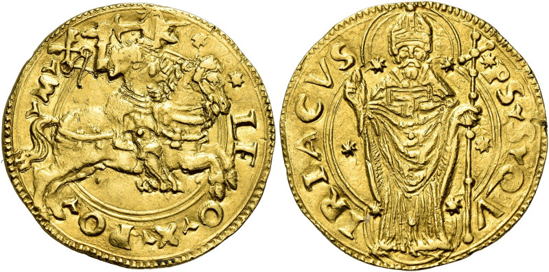 Leone X (Giovanni de’Medici), 11 marzo 1513 – 1 dicembre 1521. Ancona 

Doppio...