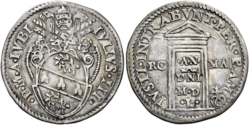 Giulio III (Giovanni Maria Ciocchi del Monte), 7 febbraio 1550 – 23 marzo 1555. ...