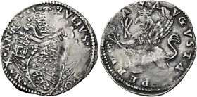 Giulio III (Giovanni Maria Ciocchi del Monte), 7 febbraio 1550 – 23 marzo 1555. Perugia 

Giulio anno II, AR 3,14 g. IVLIVS III PONT – MAX ANNVS II ...