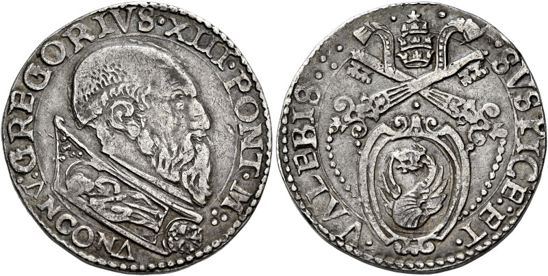 Gregorio XIII (Ugo Boncompagni), 13 maggio 1572 – 10 aprile 1585. Ancona 

Tes...