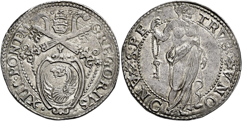 Gregorio XIII (Ugo Boncompagni), 13 maggio 1572 – 10 aprile 1585. Ancona 

Tes...