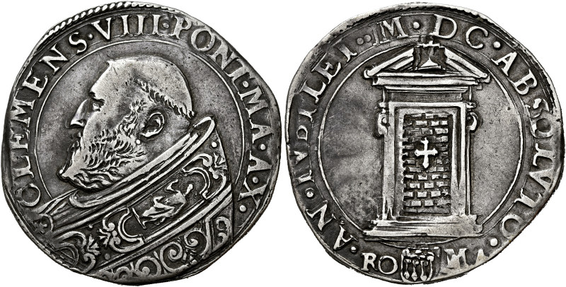 Clemente VIII (Ippolito Aldobrandini), 30 gennaio 1592 – 3 marzo 1605. 

Mezzo...