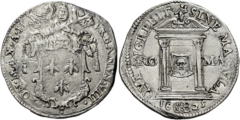 Urbano VIII (Maffeo Barberini), 6 agosto 1623 – 29 luglio 1644. 

Testone del ...