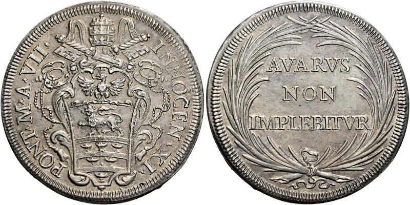 Innocenzo XI (Benedetto Odescalchi), 21 novembre 1676 – 12 agosto 1689. 

Mezz...