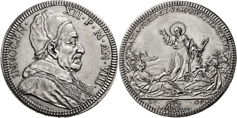 Innocenzo XII (Antonio Pignatelli), 12 luglio 1691 – 27 settembre 1700. 

Pias...