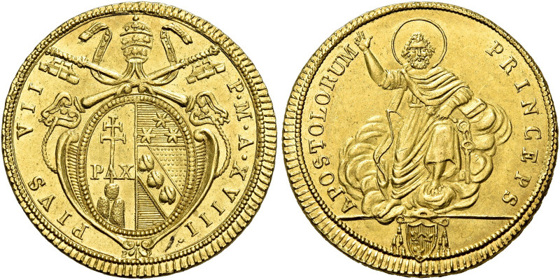 Pio VII (Gregorio Luigi Barnaba Chiaramonti), 14 marzo 1800 – 20 agosto 1823. 
...