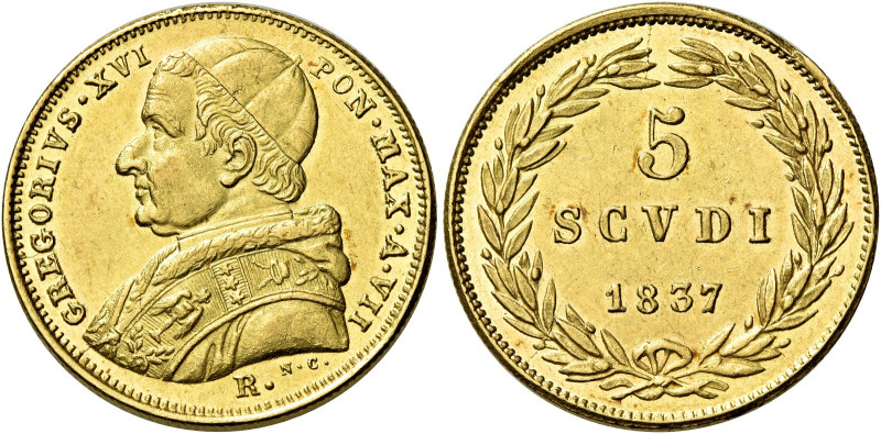 Gregorio XVI (Bartolomeo Alberto detto Mauro Cappellari della Colomba), 2 febbra...