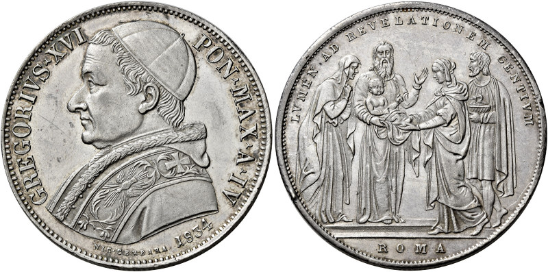 Gregorio XVI (Bartolomeo Alberto detto Mauro Cappellari della Colomba), 2 febbra...