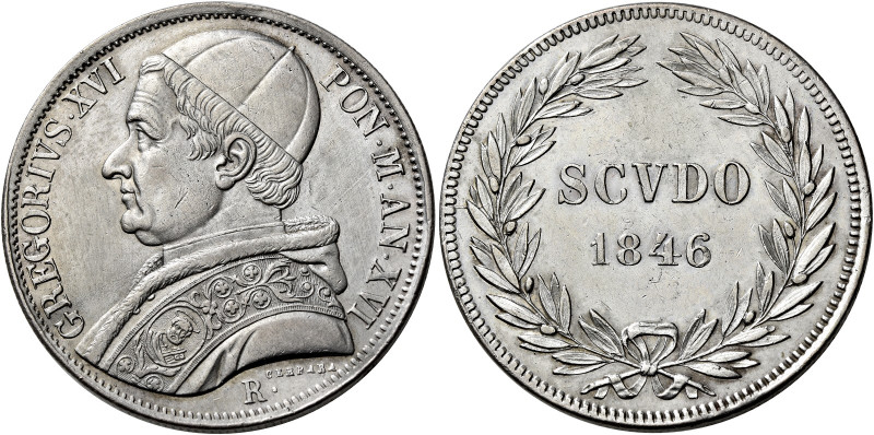 Gregorio XVI (Bartolomeo Alberto detto Mauro Cappellari della Colomba), 2 febbra...