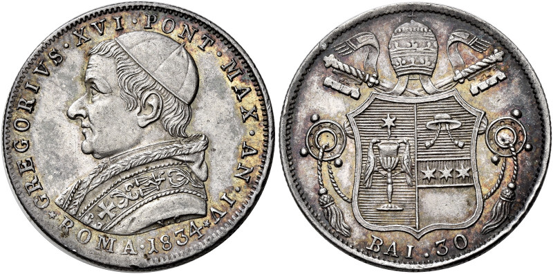 Gregorio XVI (Bartolomeo Alberto detto Mauro Cappellari della Colomba), 2 febbra...