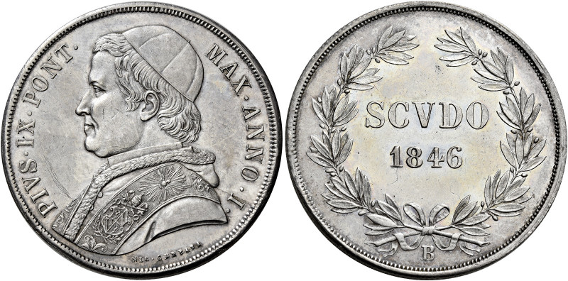 Pio IX (Giovanni Maria Mastai Ferretti), 16 giugno 1846 – 7 febbraio 1878. I per...