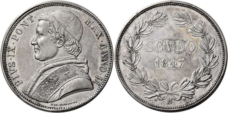 Pio IX (Giovanni Maria Mastai Ferretti), 16 giugno 1846 – 7 febbraio 1878. I per...